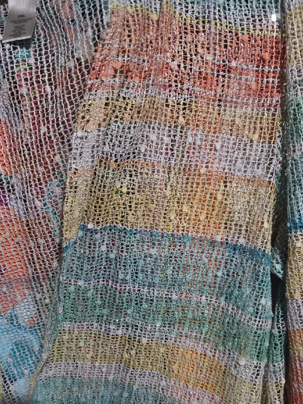 ALFRED.DUNNER STRIPED CARDIGAN